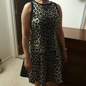 Karen Kane Leopard Print Dress